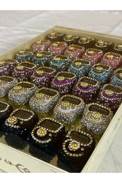 OBRNHOMEN 20 Pieces of Mixed Color Stone Zikirmatik Prayer Prayer Beads as Gi...
