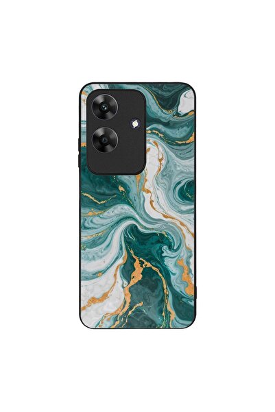 Sonique Θήκη Marble Series για Realme Note 60 4G Πράσινο 01