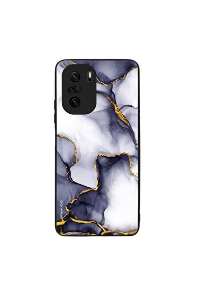 Sonique Θήκη Marble Series για Xiaomi Poco F3 / Mi 11i Μωβ Γκρι
