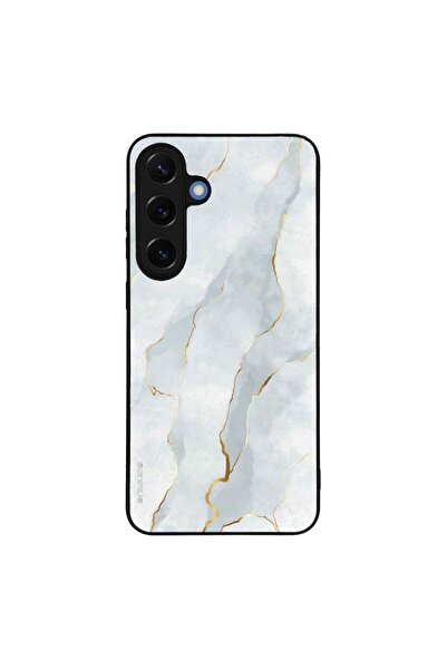 Sonique Θήκη Marble Series για Samsung Galaxy S25 Plus Λευκό 01