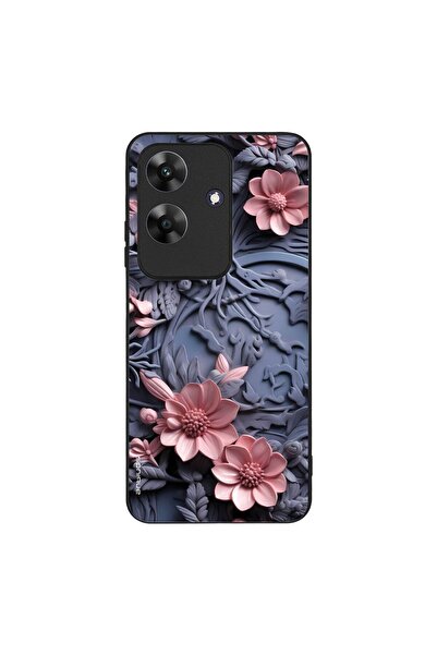 Sonique Θήκη 3D Flower Series για Realme Note 60 4G Ροζ 02