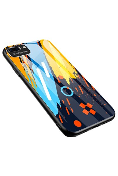 OEM Color Glass Case Durable Apple iPhone 7 Plus / iPhone 8 Plus Colorous pat...