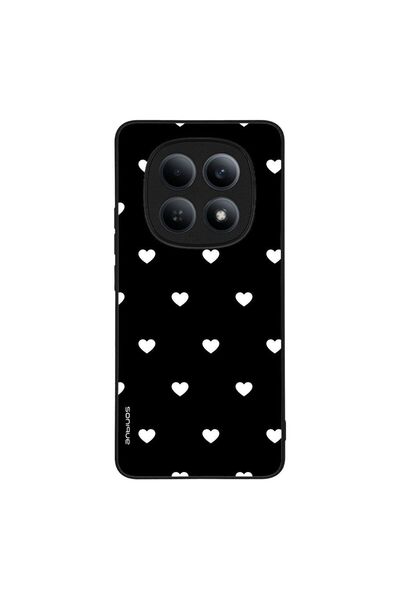 Sonique Θήκη Heart Series για Xiaomi Redmi Note 15 4G Μαύρο 02