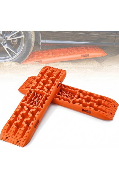 Auto Family FZE ألواح جر للسيارات للرمل والثلج، حصائر قوية لتثبيت الإطارات عل...