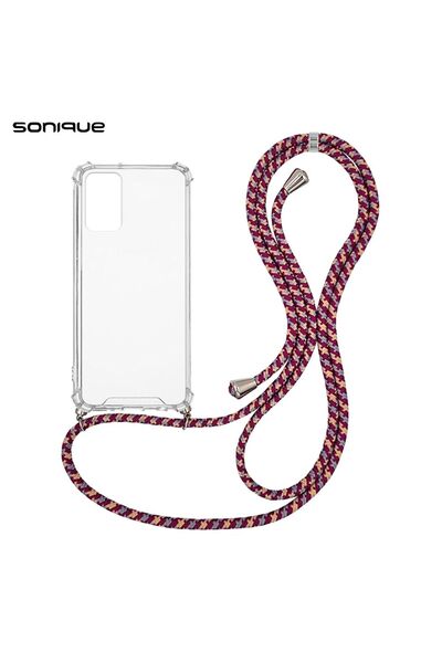 Sonique Θήκη Σιλικόνης με Κορδόνι Armor Clear Xiaomi Redmi Note 10 / Redmi No...