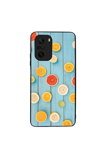 Sonique Θήκη Fruit Series για Xiaomi Poco F3 / Mi 11i Γκρέιπφρουτ