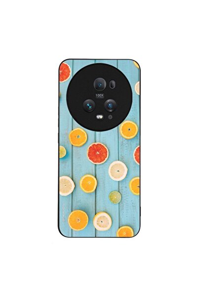 Sonique Θήκη Fruit Series για Honor Magic5 Pro 5G Γκρέιπφρουτ