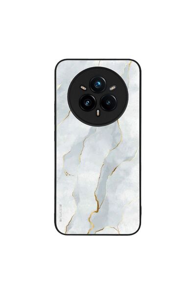 Sonique Θήκη Marble Series για Realme 14 Pro Plus 5G Λευκό 01