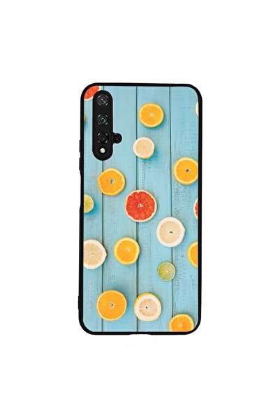 Sonique Θήκη Fruit Series για Honor 20 / Nova 5T Γκρέιπφρουτ