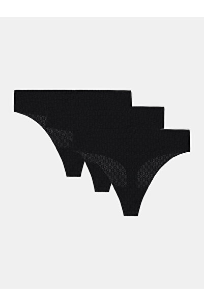 Under Armour Tanga de damă UA Pure Stretch Mesh THONG - pachet de 3