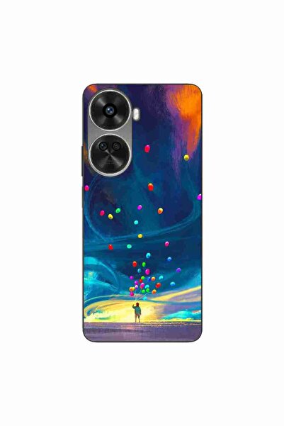 OEM Калъф, съвместим с Huawei Nova 12 SE, силиконов гел TPU, с десен  "Вселен...
