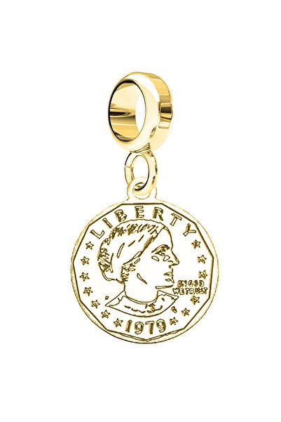 Larezo Charm, Hanging Angel Model, Angel, Height 17mm, Hypoallergenic Silver ...