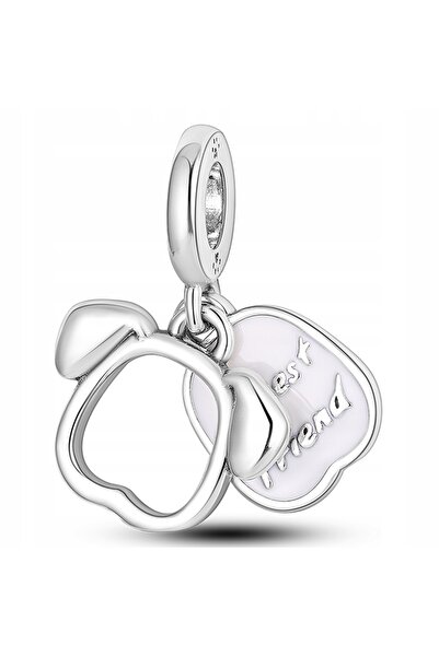 Larezo pandantiv, element decorativ, Model Inima Dubla Cristal Inima Alba, Zi...