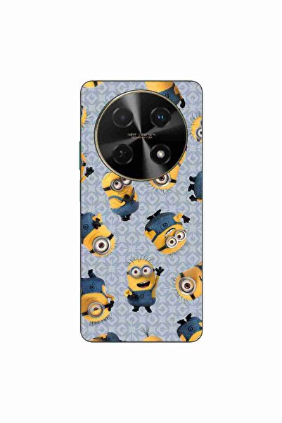 OEM Husa compatibila cu Huawei Nova 12i Silicon Gel Tpu Model Pattern Minioni