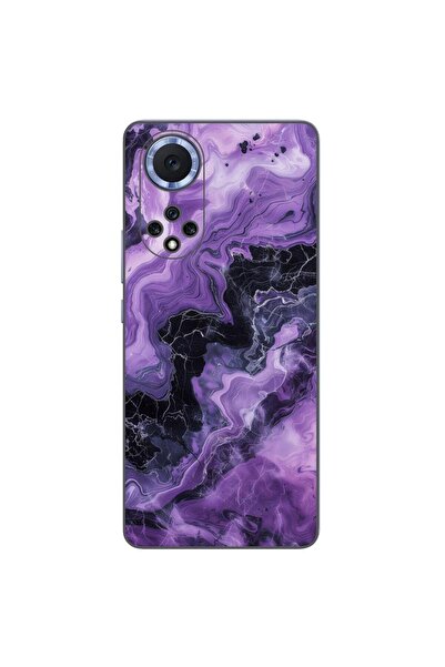 OEM Θήκη συμβατή με Huawei Nova 9 Σιλικόνης Gel TPU με σχέδιο Αφηρημένο Μωβ Μ...
