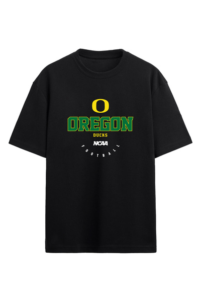 BA Sportswear تي شيرت أوريجون دوكس NCAA للكرة الأمريكية الجامعية باللون الأسو...