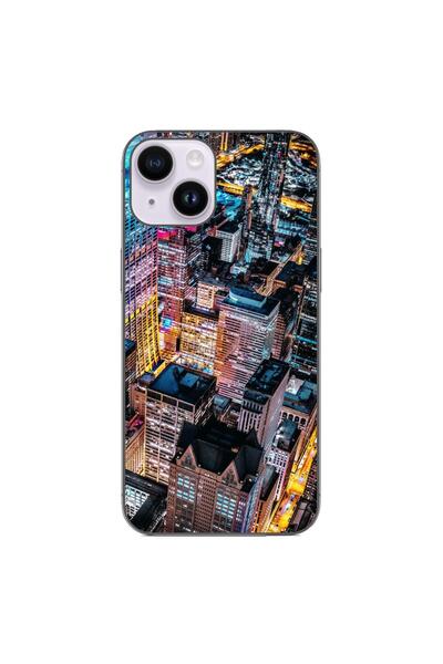 OEM Θήκη συμβατή με Apple iPhone 15, από σιλικόνη gel TPU, μοντέλο Νυχτερινή ...
