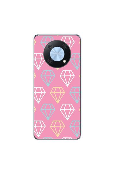 OEM Husa compatibila cu Huawei Nova Y90 Silicon Gel Tpu Model Diamond Pattern...