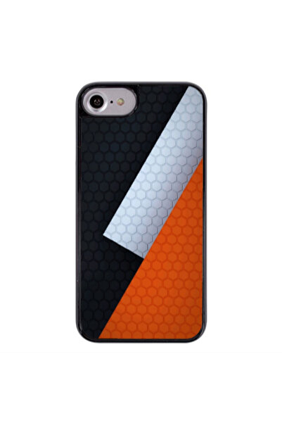 Other Apple iPhone 7 Coated hexagon Black Glossy Θήκη