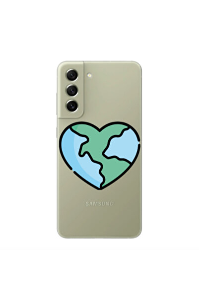 Other Samsung S22 Plus World in my heart Transparent Silicone TPU Θήκη