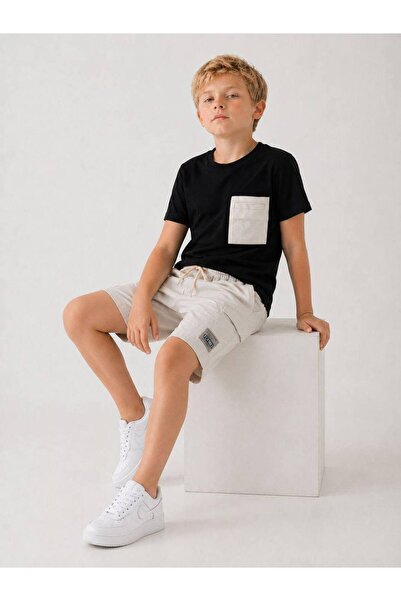 MODA Erkek Çocuk Şort T-Shirt Yazlık Takım