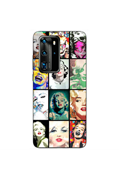 Other Huawei P40 Pro Marilyn Monroe Transparent Silicone TPU Θήκη