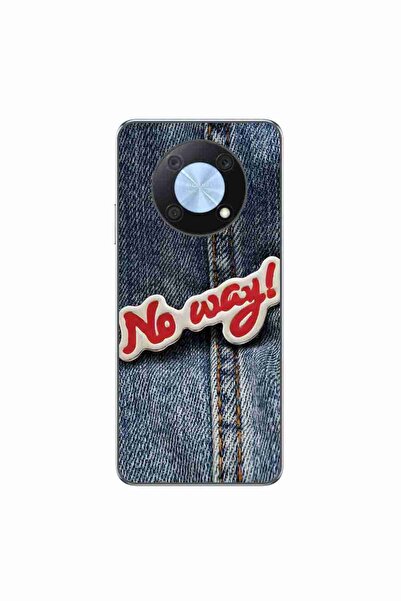 OEM Θήκη συμβατή με Huawei Nova Y90 Σιλικόνης Τζελ TPU Μοντέλο No Way Jeans