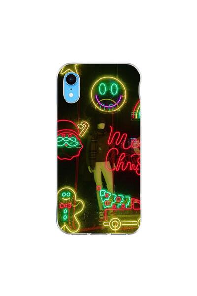 OEM Husa compatibila cu Apple iPhone XR Silicon Gel Tpu Model Craciun Vitrina...