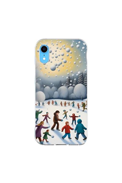 OEM Θήκη συμβατή με Apple iPhone XR από σιλικόνη gel TPU με σχέδιο Παιδιά που...
