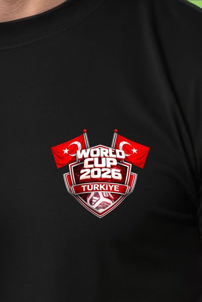 Free Tarz Turkey World Cup 2026 Black T-Shirt