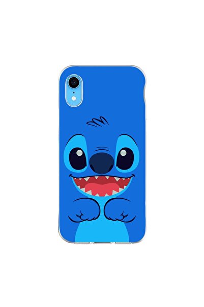 OEM Husa compatibila cu Apple iPhone XR Silicon Gel Tpu Model Stitch Happy