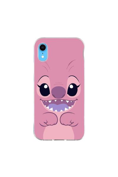 OEM Husa compatibila cu Apple iPhone XR Silicon Gel Tpu Model Stitch Angel Happy