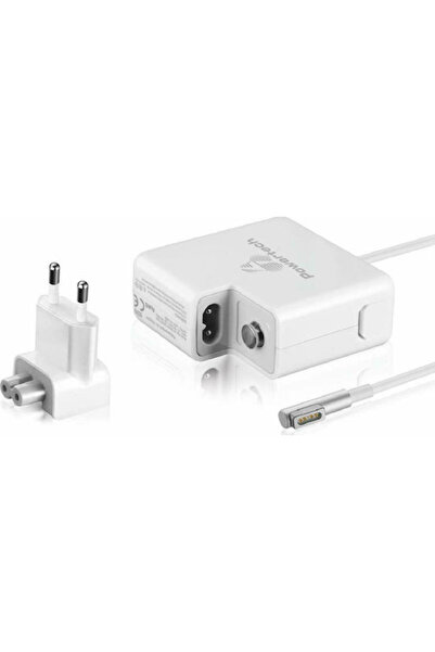 POWERTECH Φορτιστής Laptop 60W 16.5V 3.65A για Apple με Αποσπώμενο Καλώδιο Τρ...