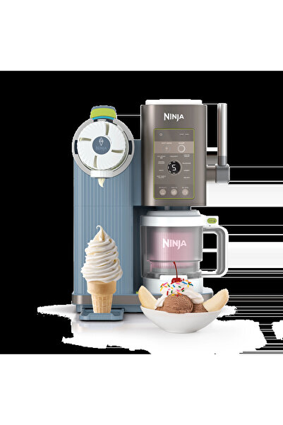 NINJA Swirl by CREAMi 13-in-1 Soft Serve & Dondurma Makinesi - Icy Blackberry...