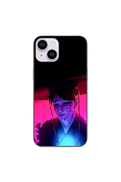 OEM Husa compatibila cu Apple iPhone 15 Silicon Gel Tpu Model KPop Demon Hunt...