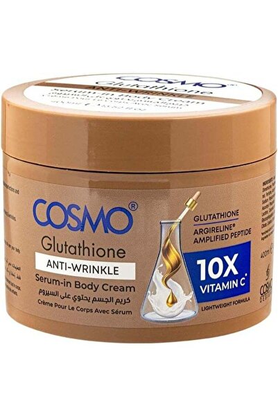 Cosmo Glutathione Anti-Wrinkle Serum-in Body Cream with 10X Vitamin C, Bright...