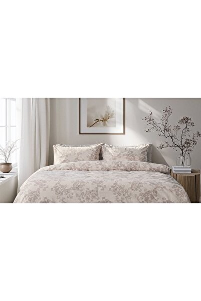 Beauty Home Σετ σεντονιών king size Moments Art 12570 270x260 Μπεζ
