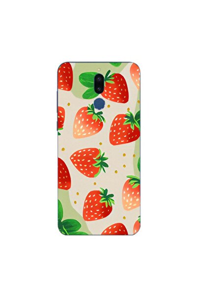 OEM Husa compatibila cu Huawei Mate 10 Lite Silicon Gel Tpu Model Capsuni Pat...