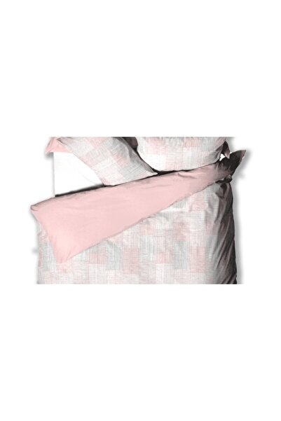 OEM Σετ king size 240x260εκ. Βαμβακερές ιστορίες Λινό (ροζ)