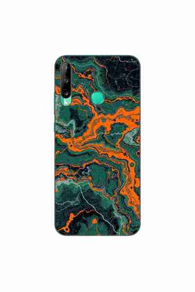 OEM Husa compatibila cu Huawei P40 Lite E Silicon Gel Tpu Model Soft Jade Marble