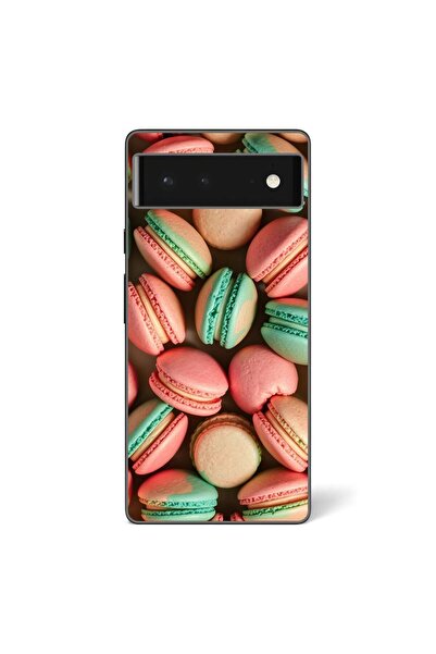 OEM Husa compatibila cu Google Pixel 6 Silicon Gel Tpu Model Tasty Macarons