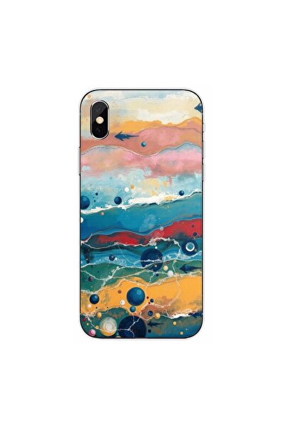 OEM Θήκη συμβατή με Apple iPhone X από σιλικόνη gel TPU με ζωγραφισμένο σχέδι...