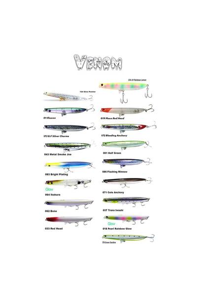 Fujin Venom 120mm 20gr Su Üstü Maket Yem