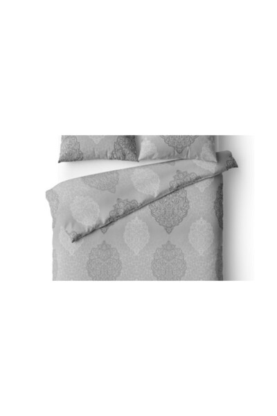 OEM Σετ king size 240x260εκ. Βαμβακερές ιστορίες Μαρόκου (γκρι)