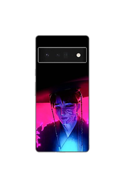 OEM Husa compatibila cu Google Pixel 6 Pro Silicon Gel Tpu Model KPop Demon H...