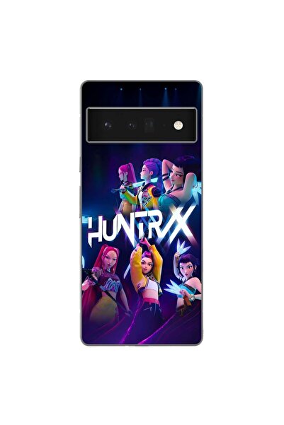 OEM Husa compatibila cu Google Pixel 6 Pro Silicon Gel Tpu Model KPop Demon H...
