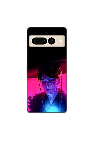 OEM Husa compatibila cu Google Pixel 7 Pro Silicon Gel Tpu Model KPop Demon H...