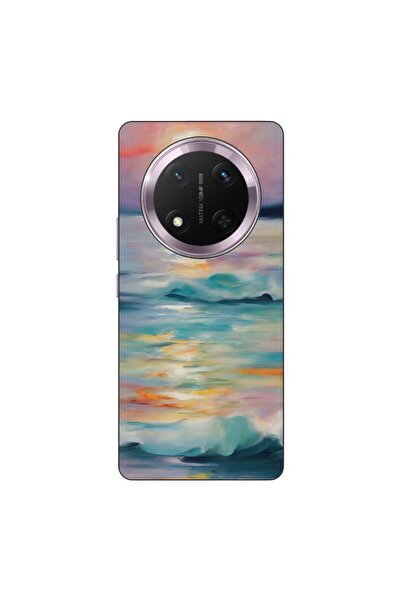 OEM Husa compatibila cu Honor Magic7 Lite Silicon Gel Tpu Model Watercolor Se...