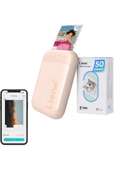 Liene Pearl Zink Φωτογραφικός Εκτυπωτής με WiFi και Bluetooth