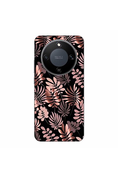OEM Husa compatibila cu Honor Magic8 Lite Silicon Gel Tpu Model Bronze Paradise